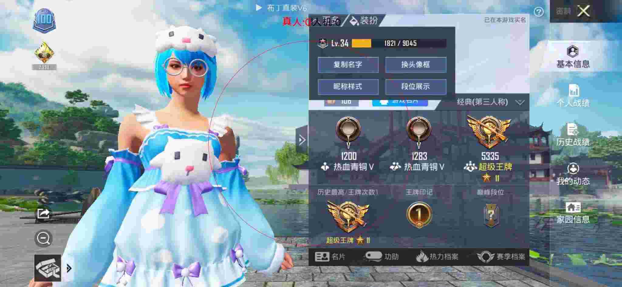 和平精英布丁直装透视 - 和平精英-和平辅助卡通手绘图片简单辅助预览图